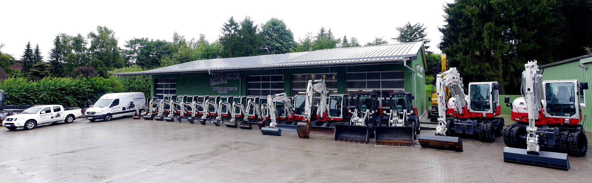 Manske Baumaschinen GmbH & Co. KG - Baumaschinen - Vermietung und Verkauf
